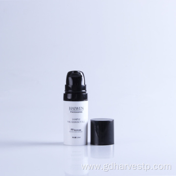 PP Material 10ml 15ml Cosmetic Packaging Airless Pump